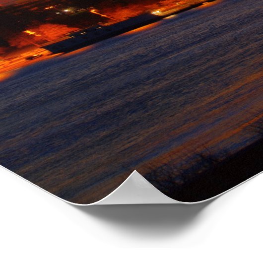 St. Louis Sunset Poster (Ecke)