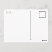 St. Louis Sunset Postkarte (Rückseite)