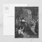 St. Louis verteilt Alms Postkarte (Vorne/Hinten)