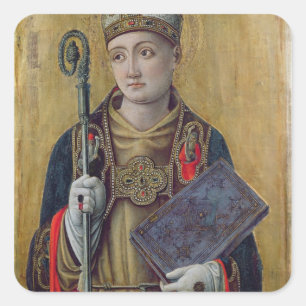 St. Louis von Toulouse Quadratischer Aufkleber