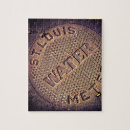St. Louis Wasserversorgung Abdeckung - 8x10 - 110  Puzzle