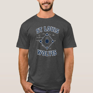 St Louis Wolves "Wer steht an erster Stelle?"-Aufs T-Shirt