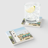 St. Louis Zoo, Zoo, Saint Louis Untersetzer, Steinuntersetzer (Seitenansicht)