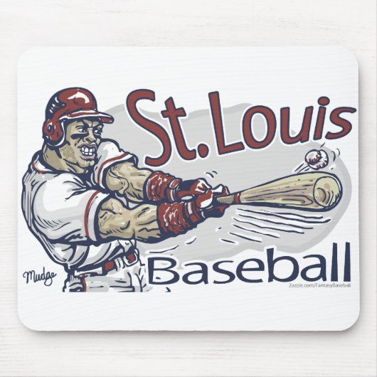 St.- Louisbaseball Mousepad (Vorne)