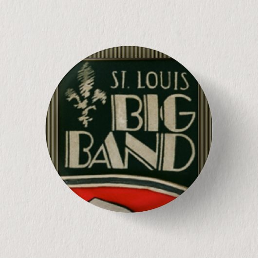 St.- LouisBig Band-Knopf Button (Vorderseite)