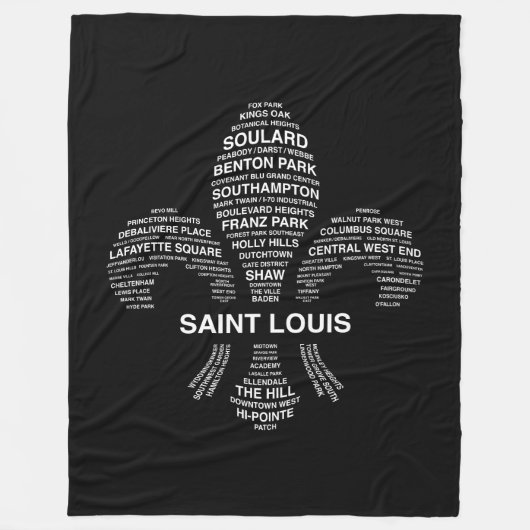 St.- LouisFleece-Decke Fleecedecke (Vorderseite)