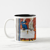 St. Louisfüttern, "-leben-und -wunder-St. Zweifarbige Tasse (Links)