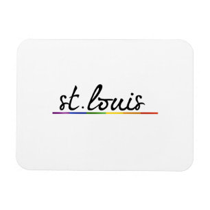 ST.- LOUISGay Pride - .PNG Magnet