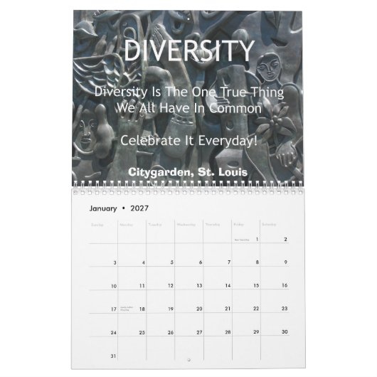 St.- Louiskalender Kalender (Jan 2027)
