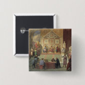 St.- Louiskönig von Frankreich Button (Vorne & Hinten)