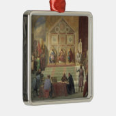 St.- Louiskönig von Frankreich Silbernes Ornament (Rechts)