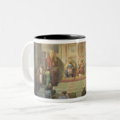 St.- Louiskönig von Frankreich Zweifarbige Tasse (Vorderseite Links)