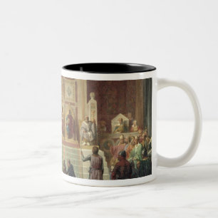 St.- Louiskönig von Frankreich Zweifarbige Tasse