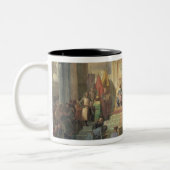 St.- Louiskönig von Frankreich Zweifarbige Tasse (Links)