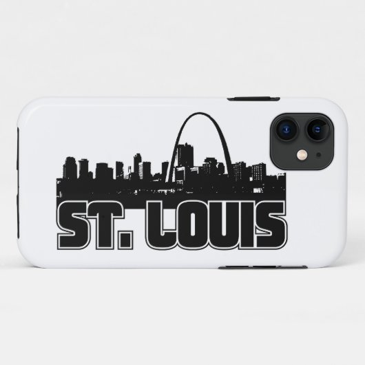 St.- LouisSkyline Case-Mate iPhone Hülle (Rückseite (Horizontal))