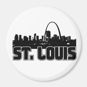 St.- LouisSkyline Magnet