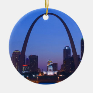 St.- Louisstadt Scape Keramik Ornament