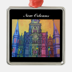 St.- Louisverzierung Silbernes Ornament