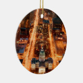 St.- Louisweihnachtsansicht Keramik Ornament (Rechts)