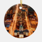 St.- Louisweihnachtsansicht Keramik Ornament (Vorne)