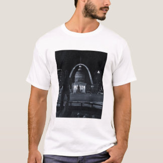 St.- Louiszugangs-Bogen nachts T-Shirt
