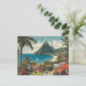 St. Lucia (4) Postkarte (Stehend Vorderseite)