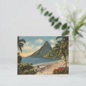 St. Lucia (6) Postkarte (Stehend Vorderseite)