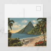 St. Lucia (6) Postkarte (Vorne/Hinten)