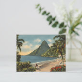 St. Lucia (7) Postkarte (Stehend Vorderseite)