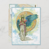 St. Lucia Angel Post Card Postkarte (Vorne/Hinten)