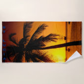 St Lucia Beach Handtuch (Vorderseite)