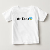 St Lucia Blackletter Kirche Santa Maria delle Graz Baby T-shirt (Vorderseite)