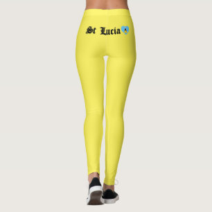 St Lucia Blackletter Kirche Santa Maria delle Graz Leggings