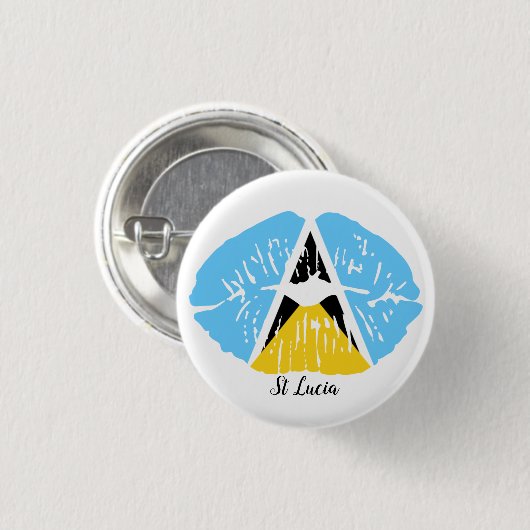 St Lucia Button (Vorne & Hinten)
