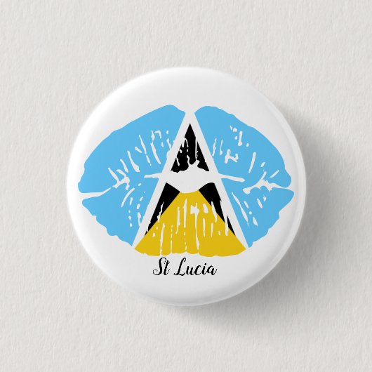 St Lucia Button (Vorderseite)