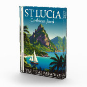 St Lucia Caribbean Jewel  Fotoblock (Rechts)