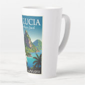 St Lucia Caribbean Jewel Milchtasse (Rechte Ecke)