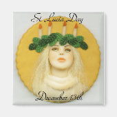 St. Lucia Day 094 JL Biel Magnet (Vorne)