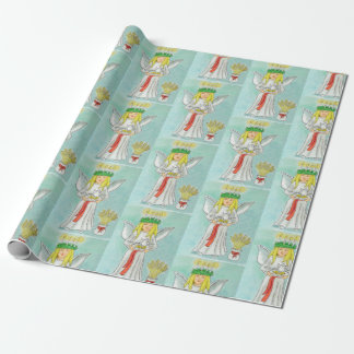 St. Lucia Day Giftwrap Geschenkpapier