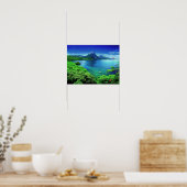St. Lucia Die Pitons Poster (Küche)