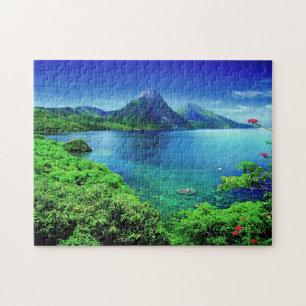 St. Lucia Die Pitons Puzzle