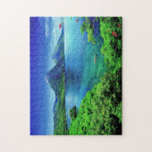 St. Lucia Die Pitons Puzzle (Vertikal)