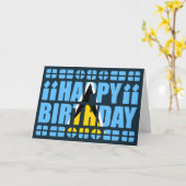 St. Lucia Flag Geburtstagskarte Karte (Gelbe Blume)