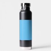 St Lucia Flag Wasser Flasche (Rechts)