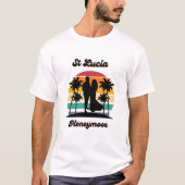 St Lucia Honeymoon T-Shirt (Vorderseite)