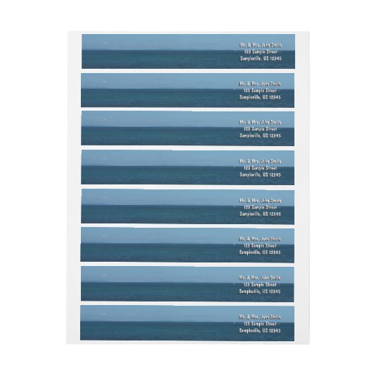 St. Lucia Horizon Blauer Ozean (Bogen)