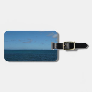 St. Lucia Horizon Blauer Ozean Gepäckanhänger