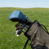 St. Lucia Horizon Blauer Ozean Golf Headcover (In SItu)