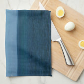 St. Lucia Horizon Blauer Ozean Handtuch (Viertel Falte)