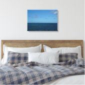 St. Lucia Horizon Blauer Ozean Leinwanddruck (Insitu (Schlafzimmer))